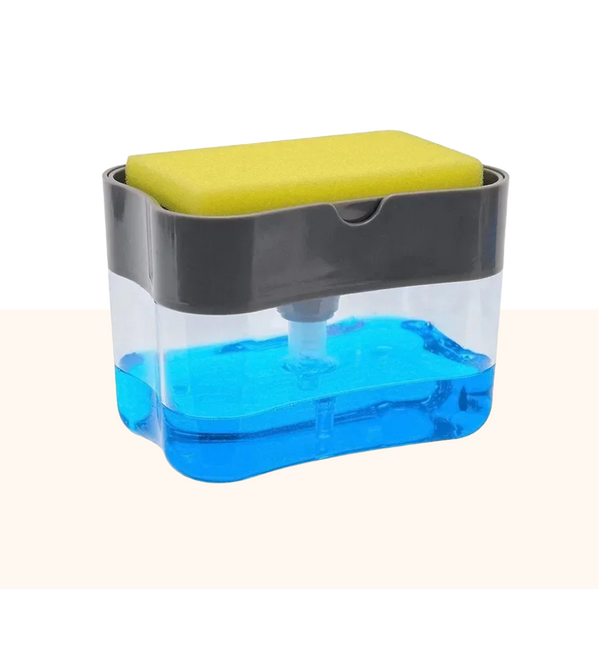 2 in 1 Soap Dispenser with Sponge